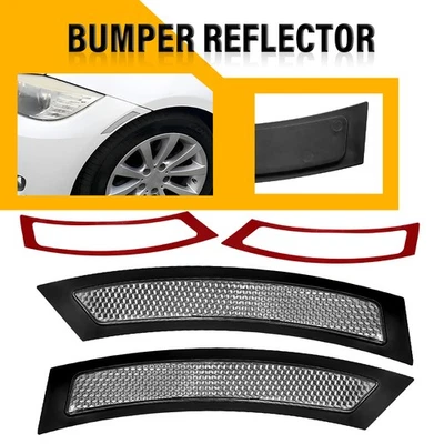 Luz de señalización lateral transparente reflector parachoques delantero para BMW E92 E93 328i 335i 2007-13 Foto 1 de 4