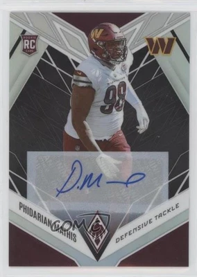 2022 Panini Phoenix Rookies Black Auto /5 Phidarian Mathis #199 Rookie Auto RC - Image 1 of 2