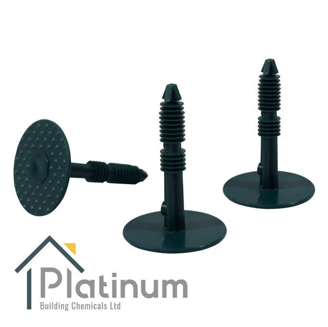 PLATINUM CHEMICALS Platinum MESH FIX Plaster Plugs | Damp Proof Mesh Membrane DPM Fixings