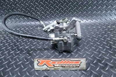 2017 KAWASAKI Z125 PRO REAR BACK BRAKE CALIPER W MOUNT BRACKET - Image 1 of 4