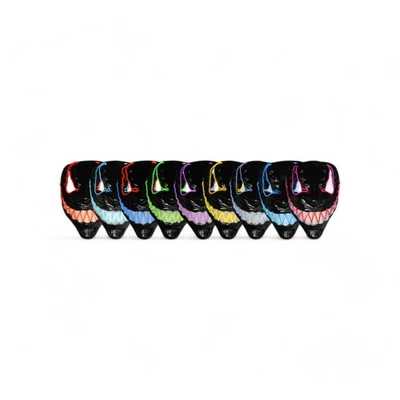 LED Horror Void Masken verschiedene Farben Halloween Grusel freaky - Bild 1 von 4