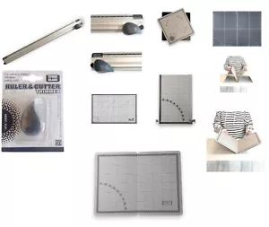 Morn Sun Paper Trimmer, Rotating Rotary Cutting, Foldable Cutting Mat Eco Friend - Picture 1 of 34