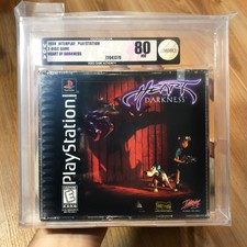 Heart of Darkness Sealed New Rare Playstation 1 PS1 VGA Graded 80 NM VHTF!