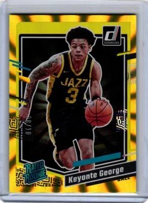 Panini Donruss Keyonte George Rated ROOKIE GOLD /10 SSP - Image 1 of 2