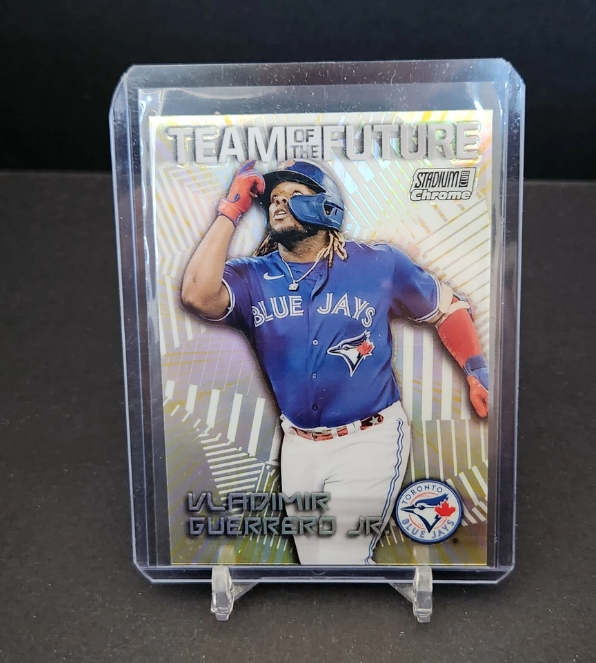 Vladimir Guerrero Jr. 2022 Stadium Club Chrome Team of the Future  # TOF-3  - Image 1 of 2
