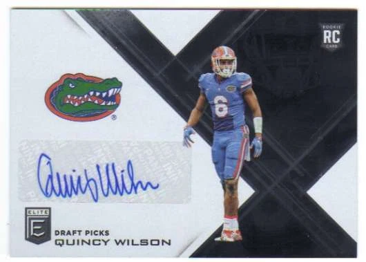 2017 Panini Elite Draft Picks Football RC Autograph AUTO #226 Quincy Wilson - Image 1 of 1