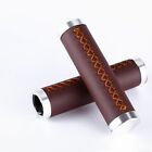 Universal Anti Slip PU Leather Bike Handlebar Grips Cover for Various Bicycles