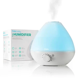 3-In-1 Cool Mist Humidifier for Baby with Diffuser + Nightlight, Baby Humidifier - Picture 1 of 7