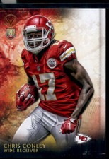 2015 Topps Valor Football Card #148 Chris Conley Rookie