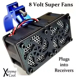 RCP Xtreme Cool Motorhalterung mit (2) 40x28 Hochgeschwindigkeitsventilatoren 8V 28cfm High Flow - Bild 1 von 24