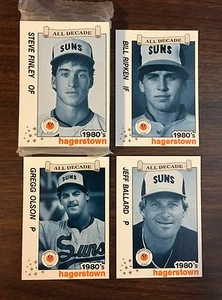 1989 Best Card HAGERSTOWN  All Decade Complete Minor League Team Set B02105115 - Picture 1 of 2