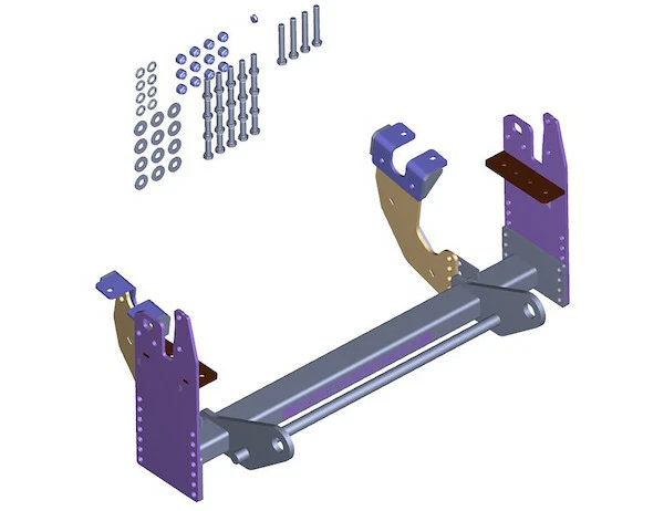 Suporte para veículo SnowDogg para 2013-2018 RAM 2500/3500 - Imagem 1 de 1