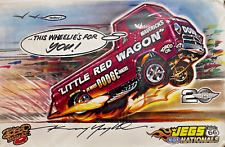 VRHTF VTG SIGNED BY KENNY YOUNGBLOOD W/COA "LITTLE RED WAGON 11"x17 POSTER