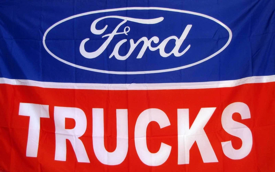 FORD TRUCKS FLAG POLIÉSTER 3X5 Foto 1 de 1