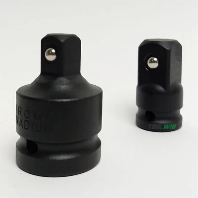 2 pc 3/4" to 1/2 inch Drive Socket Adapter Reducer Air Impact Tool Set - Image 1 of 4