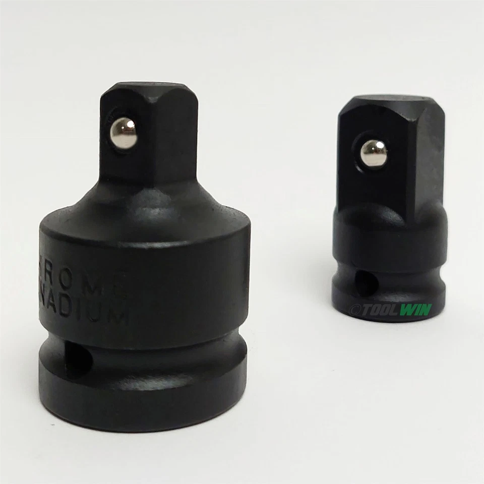 2 pc 3/4" to 1/2 inch Drive Socket Adapter Reducer Air Impact Tool Set - Image 1 of 4