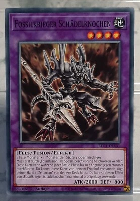 Fossilkrieger Schädelknochen - BLC1-DE131 - Battles of Legend: Chapter 1 - DE/NM - Bild 1 von 2