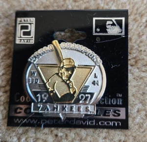 Peter David vintage NEW MLB New York Yankees 1927 World Series Commemorative Pin - Picture 1 of 1