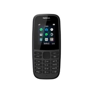 Nokia 105 2019 Dual Sim con Lingua Italia Nero - Foto 1 di 5