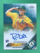 2016 Topps Chrome Baseball RYAN DULL RC ROOKIE AUTOGRAPHS #RA-RD