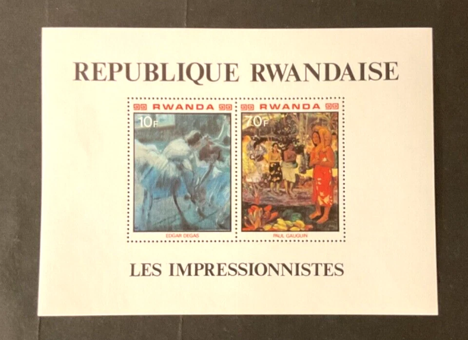 Ruanda Scott #988 nunca articulado - Imagem 1 de 1