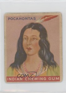 1933 Goudey Indian Gum R73 Series of 96 Pocahontas #33 kk4