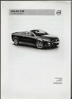Volvo C70 Specifications 2011-12 UK Market Brochure ES SE Lux Solstice