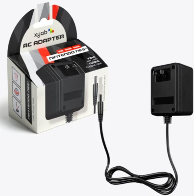 Nintendo NES Console AC Power Adapter 4.5' Ft Cable OEM Replica XYAB Brand BNIB - Image 1 of 2