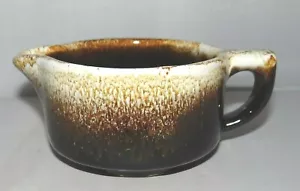 Pfaltzgraff Pottery Gourmet Brown Drip Glaze Creamer - Picture 1 of 7