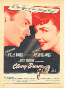 1946 ROMANCE CHARLES BOYER JENNIFER JONES ERNST LUBITSCH LAWFORD 17860 - Picture 1 of 1