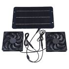 Green and Clean Energy Solution Solar Powered Fan 12V 10W Dual Exhaust