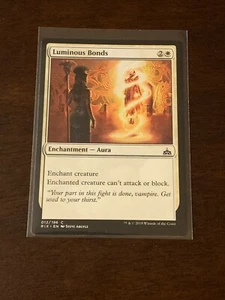 Magic the Gathering Rivals of Ixalan Luminous Bonds - Picture 1 of 2