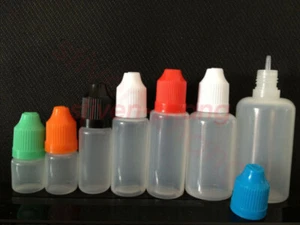 3-50ml 100pcs Empty Plastic Dropper Bottles colours Childproof Cap LDPE - Picture 1 of 7