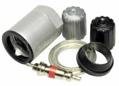 TIRE PRESSURE SENSOR REBUILD TPMS TPS SERVICE PACK KIT WITH NUT VALVE CAP GASKET - Image 1 of 1