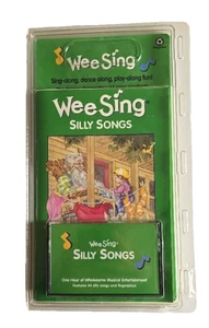 80s Wee Sing Silly Songs Kids Children Audio Cassette & Songbook New - Imagen 1 de 4