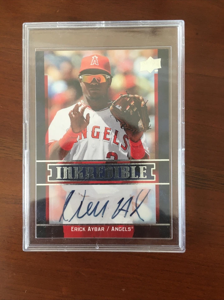 2008 Upper Deck Inkredible Erick Aybar - Image 1 of 1