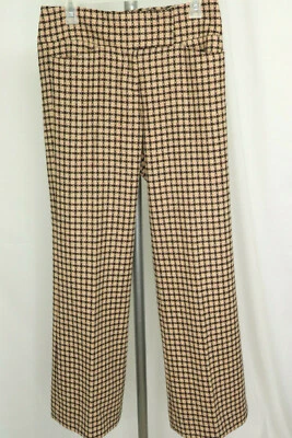 MAG by Magaschoni Pantalones forrados de satén de lana de cordero para mujer talla 4 (W28x31L) Foto 1 de 4