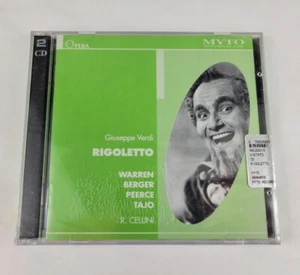 Giuseppe Verdi RIGOLETTO Warren Berger Peerce Tajo 2 CDs 004.H050 New Sealed - Picture 1 of 4