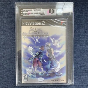 Kingdom Hearts Re: Chain of Memories Graded VGA 80+ NM Sealed NEW PS2 - Picture 1 of 3