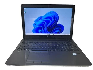 HP Laptop Windows 11 ZBOOK 15 G3 i7 6820HQ 8GB 256GB NVIDIA Quadro M2000M READ - Picture 1 of 20