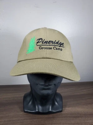 Gorra de campamento Pineridge Grouse ajustable de béisbol verde bosque con tirantes Foto 1 de 4