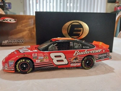 Dale Earnhardt Jr 2002 #8 BUDWIESER  Monte Carlo 1/24 Elite TALLADEGA WIN SHARP! - Image 1 of 4