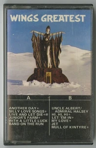 WINGS - Wings Greatest (Canadian Cassette - 4X00-11905) - Picture 1 of 3