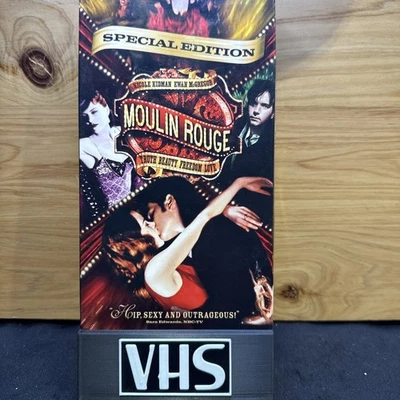 Moulin Rouge (VHS, 2002, Special Edition) * Buy 2 Get 1 Free - Bundle Shipping Foto 1 de 2