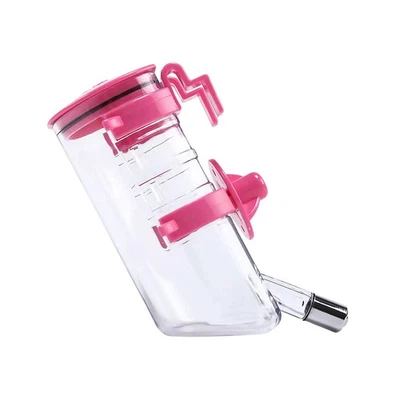 Automatic Water Dispenser Bottle Cage Water Feeder For Pet Bird Budgie Feeder  - Imagem 1 de 4