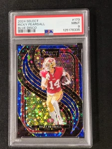 2024 Panini Select Premier Blue Disco Prizm #173 Ricky Pearsall RC #23/25 🔥 - Bild 1 von 5