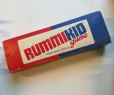 Rummikid Game Made In Israel Lamda LTD RummiKub Replacement Pieces Tiles Vintage - Image 1 of 4