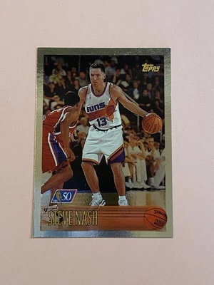 Steve Nash 1996-97 Topps Silver Foil Rookie RC - Image 1 of 3