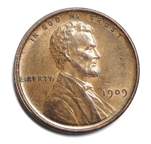1909 US Mint – 1c Wheat Penny V.D.B. – XF Details - Picture 1 of 2