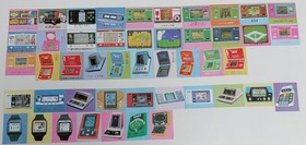 Ultra Rare Set of 47 Amada Game & Watch LSI Game Cards DeadUnboxed Vintage